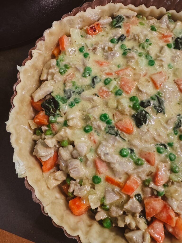 20 Best Foods to Eat for Postpartum Recovery: chicken pie