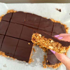 Irresistible Chocolate Nut Bars