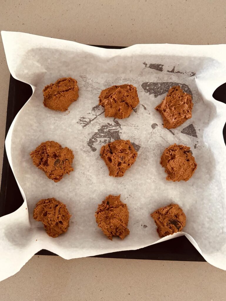 Gluten free lactation cookies: step 6