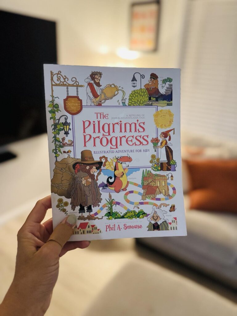 8 Great Books for 5-8 Year Old Kids. The Pilgrim's Progress Children's Edition.