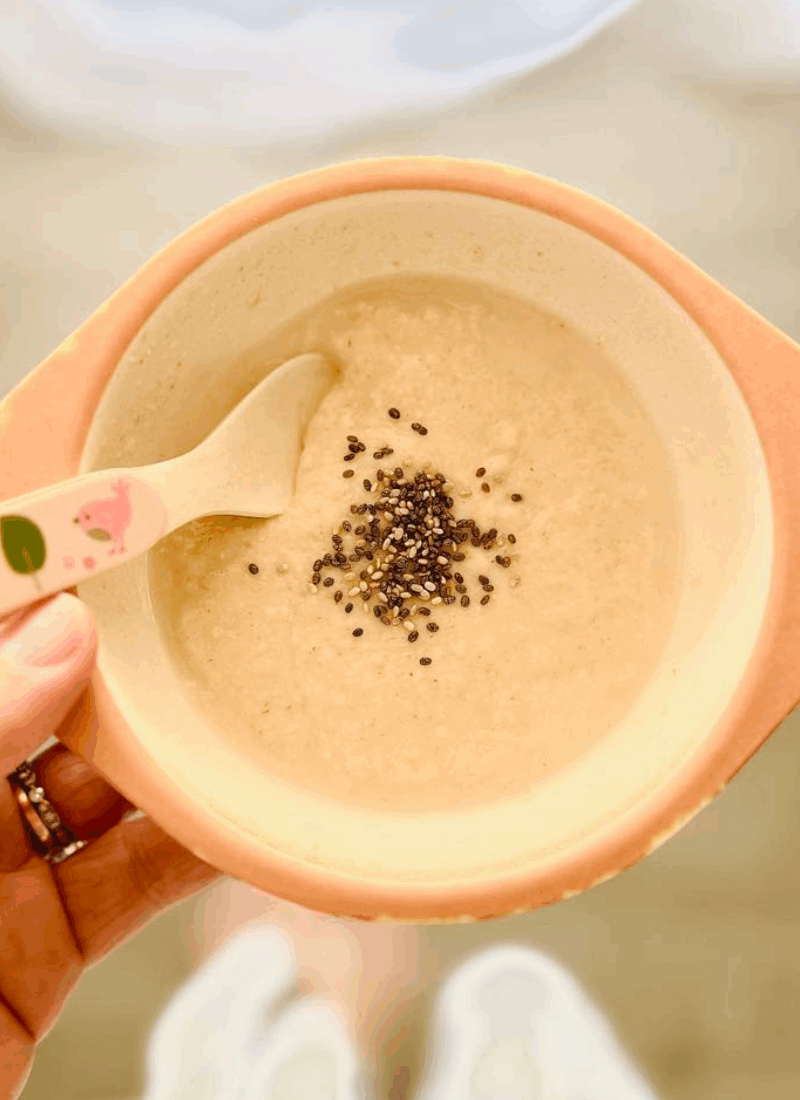 Healthy Homemade Rice Cereal for Babies