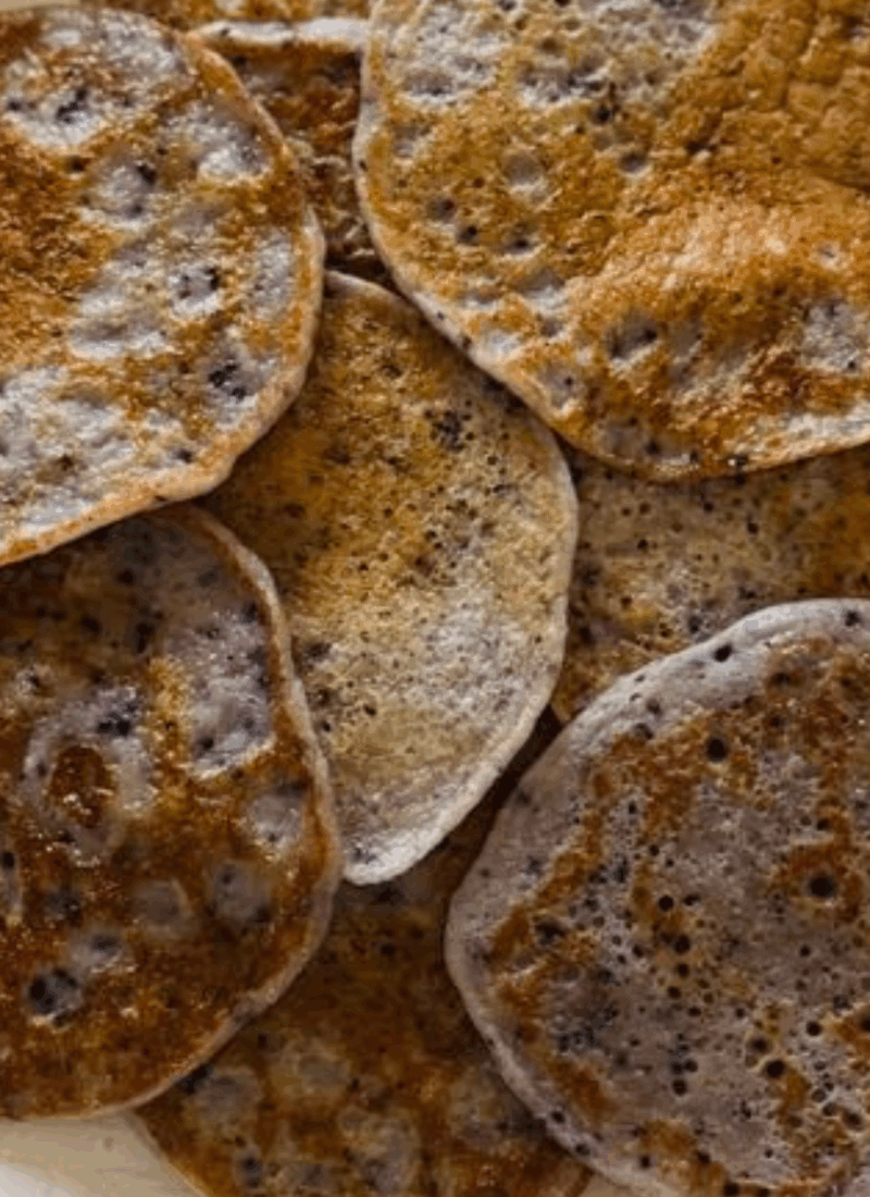 Healthy Simple Blueberry Pancakes For Babies