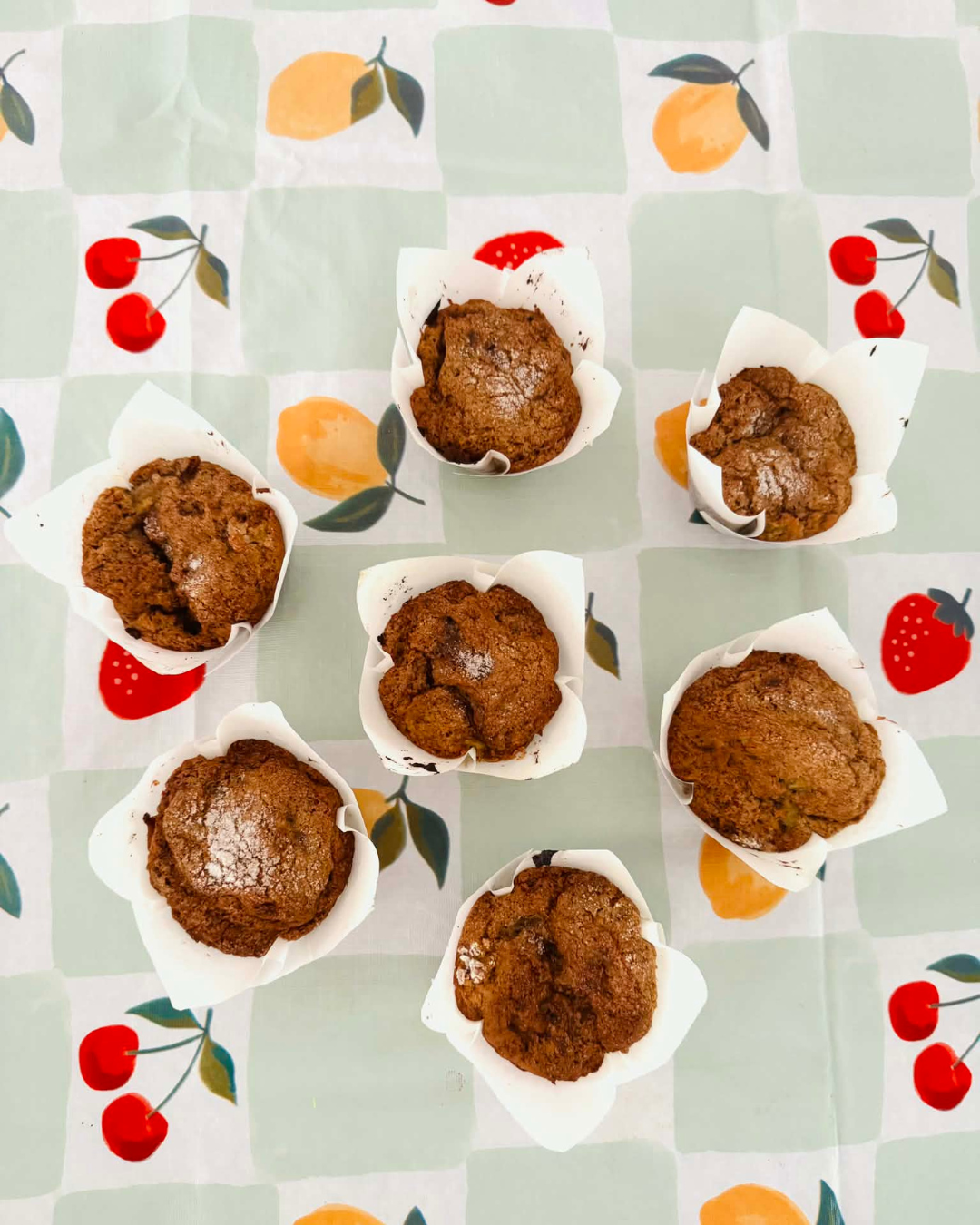 Egg-Free Brown Butter Cinnamon Banana Muffins